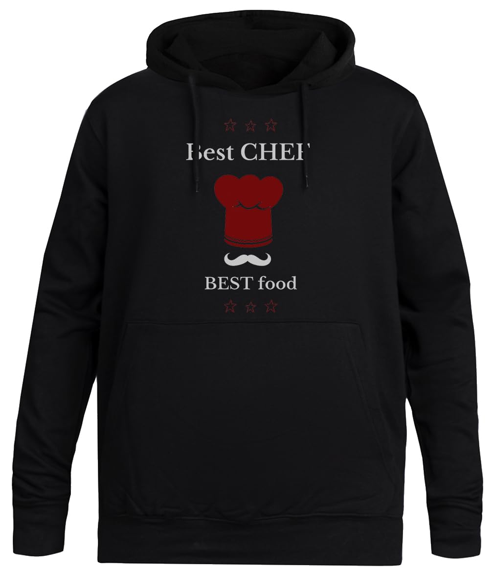 To Co Najlepsze Szef Kuchni To Co Najlepsze Żywność Czarna Bluza Unisex Bez Płci Unisex Black Hoodie Men Women