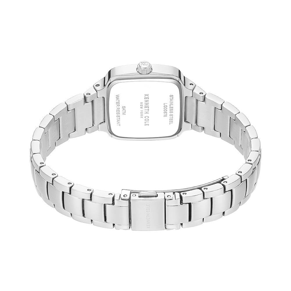 Kenneth Cole New York Reloj automático de Acero Inoxidable de 34,5 mm para Mujer