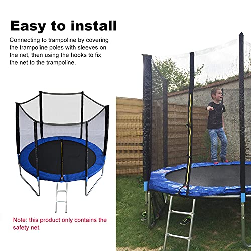 Filet protection trampoline 183 cm à 6 barres avec triple boucle
