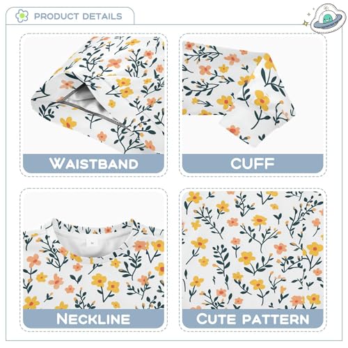 JUNZAN Flowers Daffodil Snapdragon Peonies White Little Boys Hooded Sweatshirt Crewneck Hoodies for Girls Camping 4T3