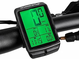 WDX- Bike Odometer, Wireless Backlit Mountain Bike Computer Speedometer Outdoor Sport Multifunctional Cycling Speed Meter Tool Speed measurement