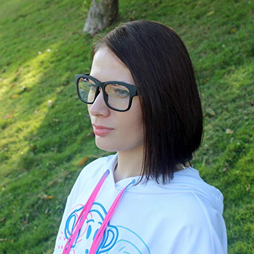 Smart Audio Sonnenbrille polarisierte Gläser, UV400, offene Ohren, Bluetooth-Sonnenbrille, Lautsprecher, Musikhören und Telefonieren (schwarzer Rahmen, transparente Linse) - Image 7