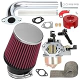 YOXUFA 420cc Carburetor Stage 2 Assembly for Predator 420 301cc 389cc GX390 GX270 GX240 Engine Mini Bike Go Kart Parts