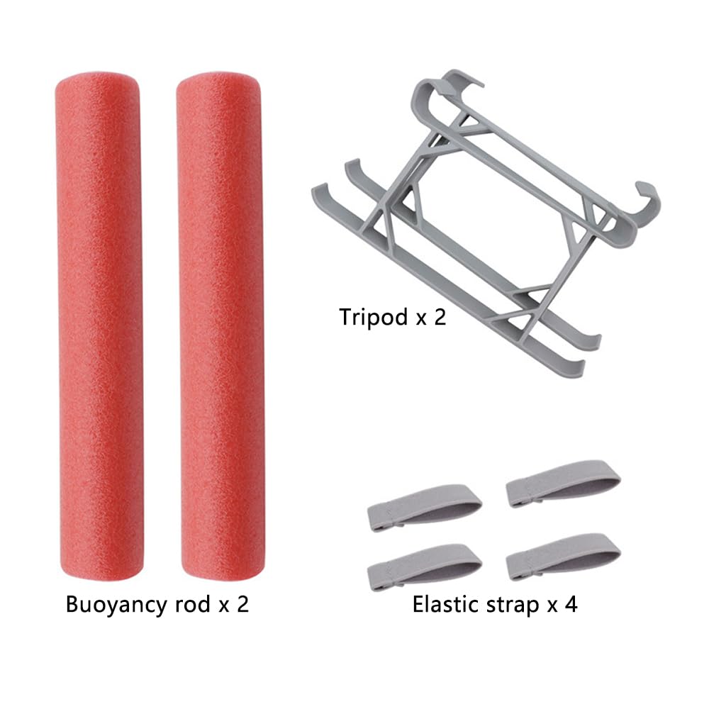 POFET Kit d'extension de flotteur de train d'atterrissage pliable Mini 3/4 Pro pour accessoires DJI Mini 3/4 Pro