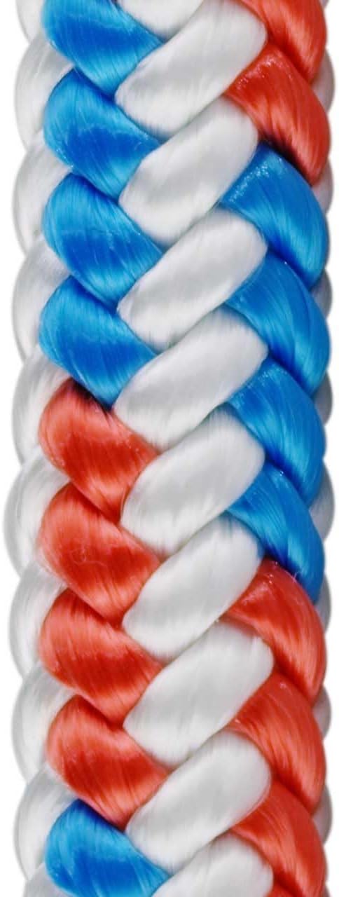 Pelican Arborist-16 Strand 12.7 mm (1/2 inch) Arborist - 7000 lbs Breaking Strength - Static Climbing Rope Used for Arborists - 120 ft - Plain End