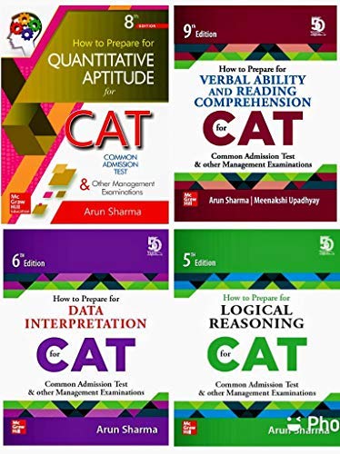 How to Prepare for the CAT Common Admission Test (Set of 4 Books) by ...