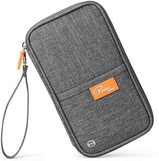Mossio [Upgraded] RFID Travel Wallet Passport Holder Journey Case Document Organizer Ticket Holder