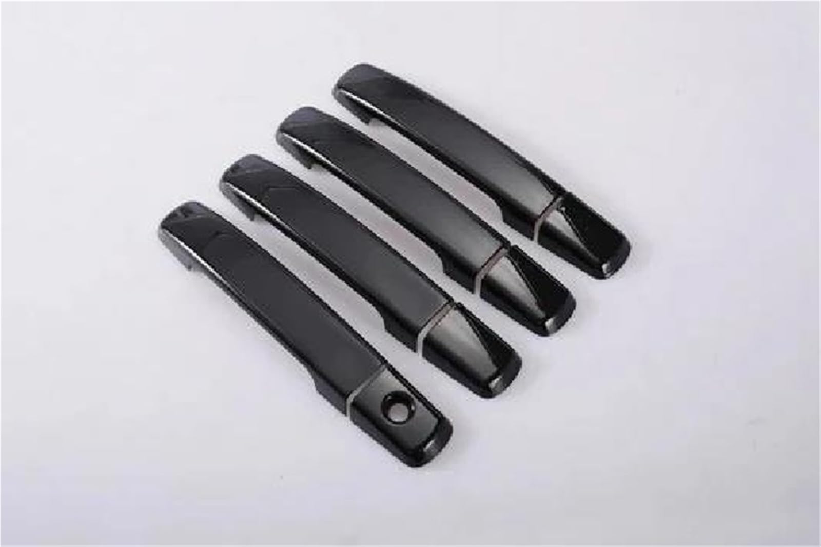 JTWMTY ABS Chrome Door Handle Cover Trims Sticker Car Styling Accessories for Nissan for Altima for Sentra B16 2007-2012(Style 4)