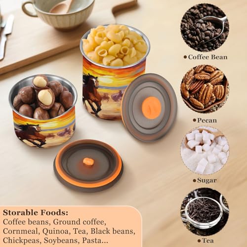 Envase de Acero Inoxidable Hermético para Café 900 ml miniatura 5