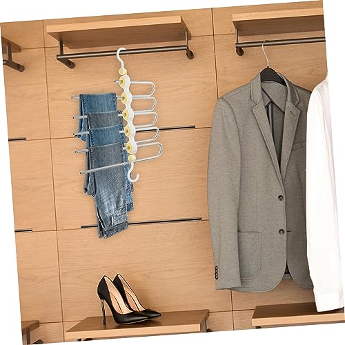 Cintre multi usage haut de gamme pour pantalons et écharpes de créateurs