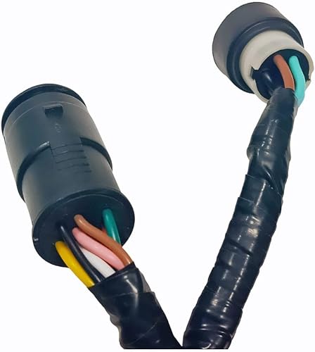 Miniatura 3 de 704 montaje superior montado en la parte superior del arnés de la caja de control de la máquina fuera de borda del solo control 6X3-8258A-10 20ft