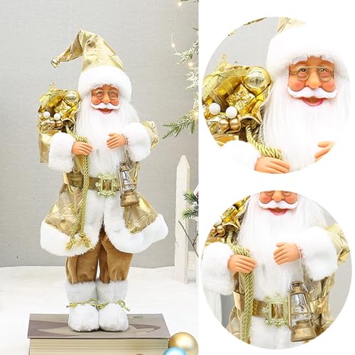 Statue du Père Noël de 46 cm pour illuminer votre table et votre cheminée - 7