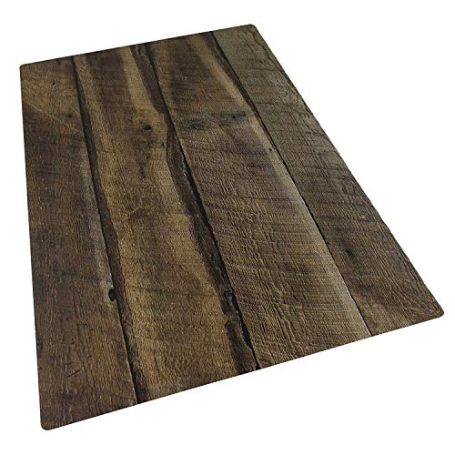 Toile de fond bois répliqué brun foncé 60x90 cm Bessie Bakes pour photo culinaire