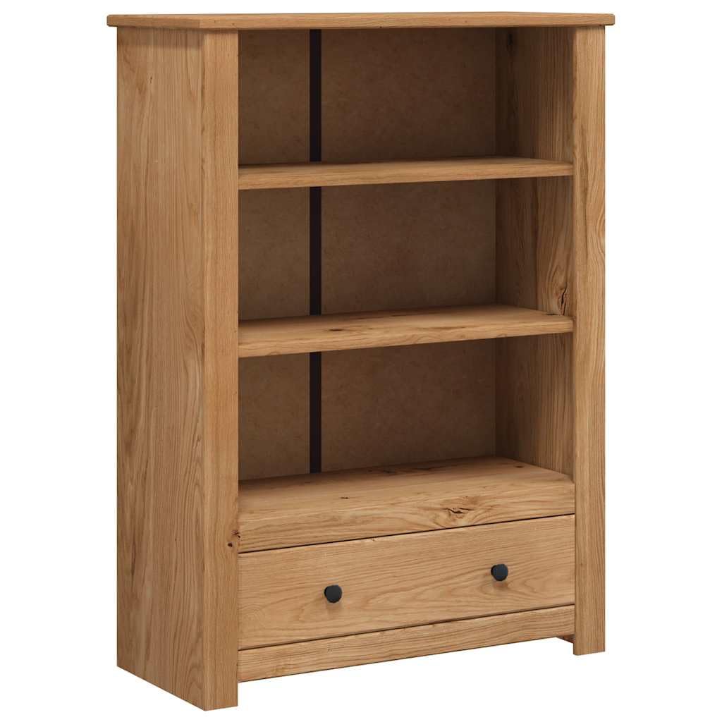 Mueble estantería Panamá de madera maciza con cajón y diseño de alta resistencia vintage