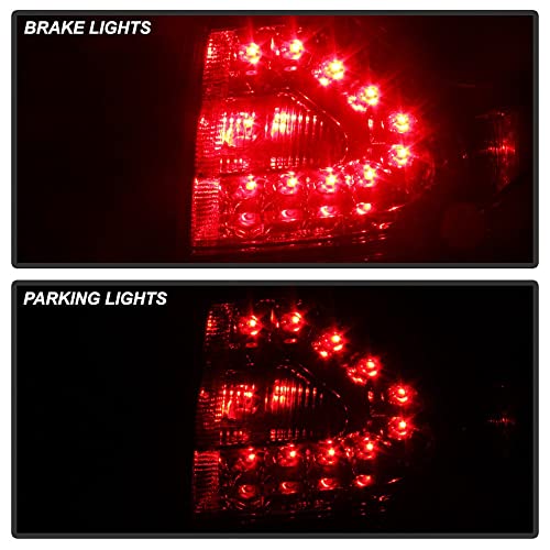 Acanii - For 2011-2014 Toyota Sienna Outer Rear Replacement Tail Light - Passenger Side Only #TOP6