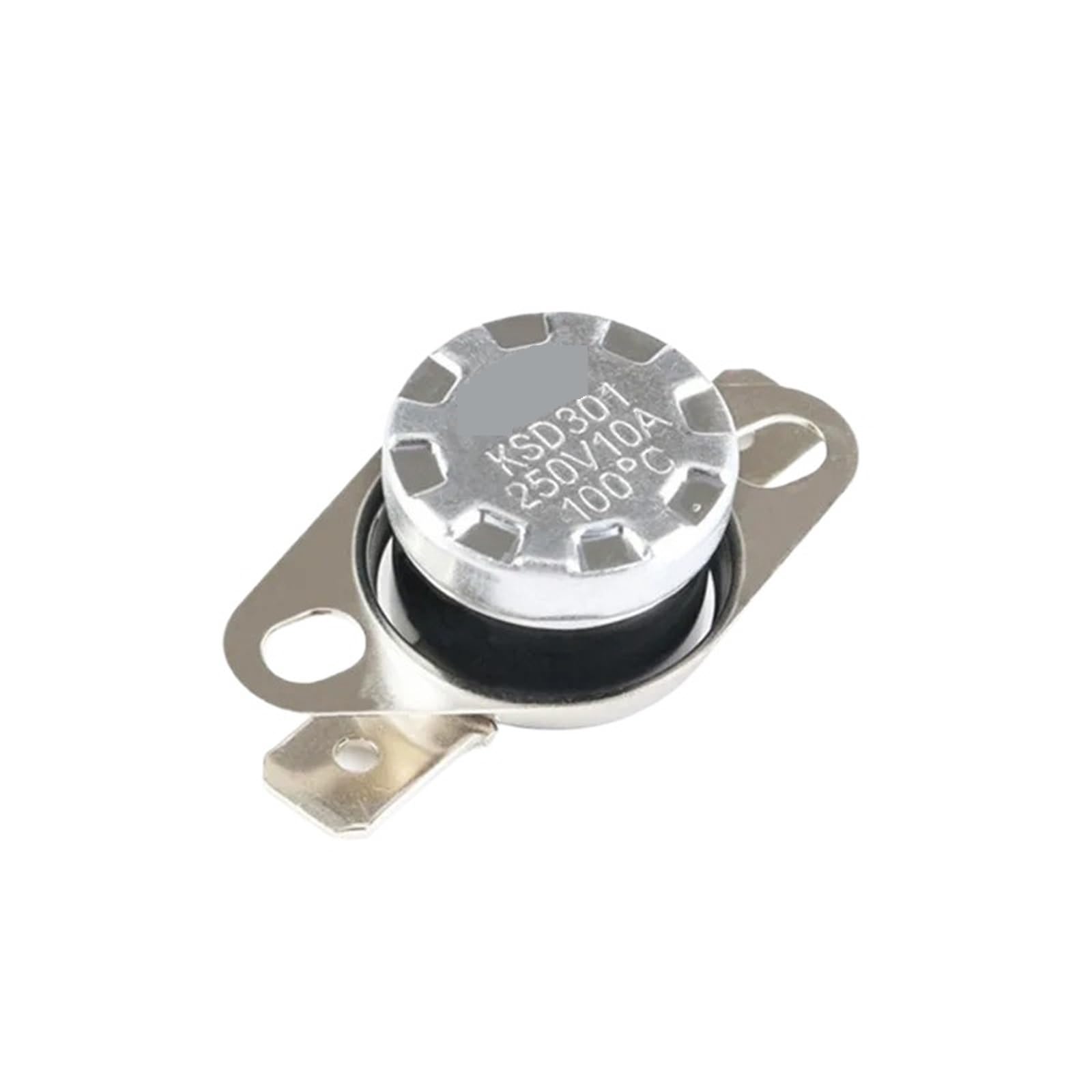 1pcs KSD301 0C-350C Degree 10A 250V Normally Closed Open Temperature Switch Thermostat(75 degree,Normal Open(NO))