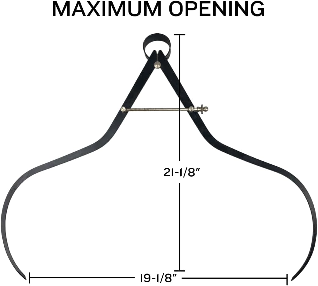 QUIX 18" (45.7 cm) Steel Outside Caliper | Robust Construction | Effortless Operation | Precise Measurements | Versatile Utility | Ideal for Professional and Academic Applications