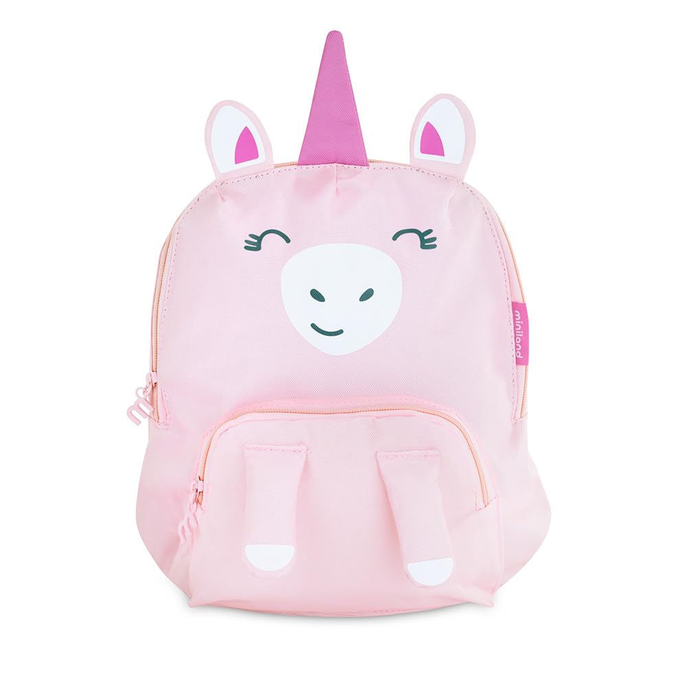 Miniland - Kids Unicorn Backpack, Thermal Backpack for Children, Comfortable and Fun (Fantasy)