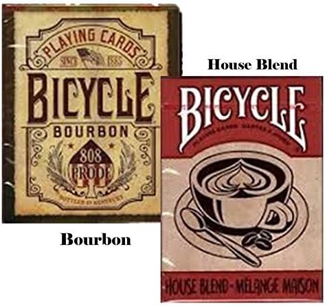 Wilddeckdotcom Liquor in My Coffee Bourbon and House Blend Playing Cards by USPCC