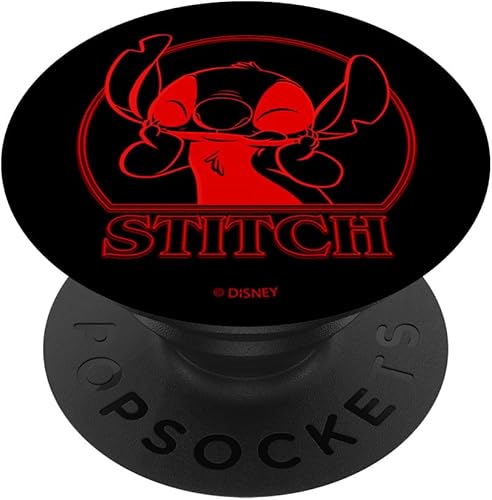 Disney Lilo & Stitch Stranger Stitch PopSockets PopGrip agarre intercambiable para teléfonos y tabletas