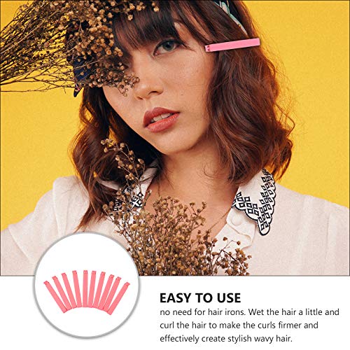 20 peças de varetas para permanente de cabelo, enroladores para cabeleireiros