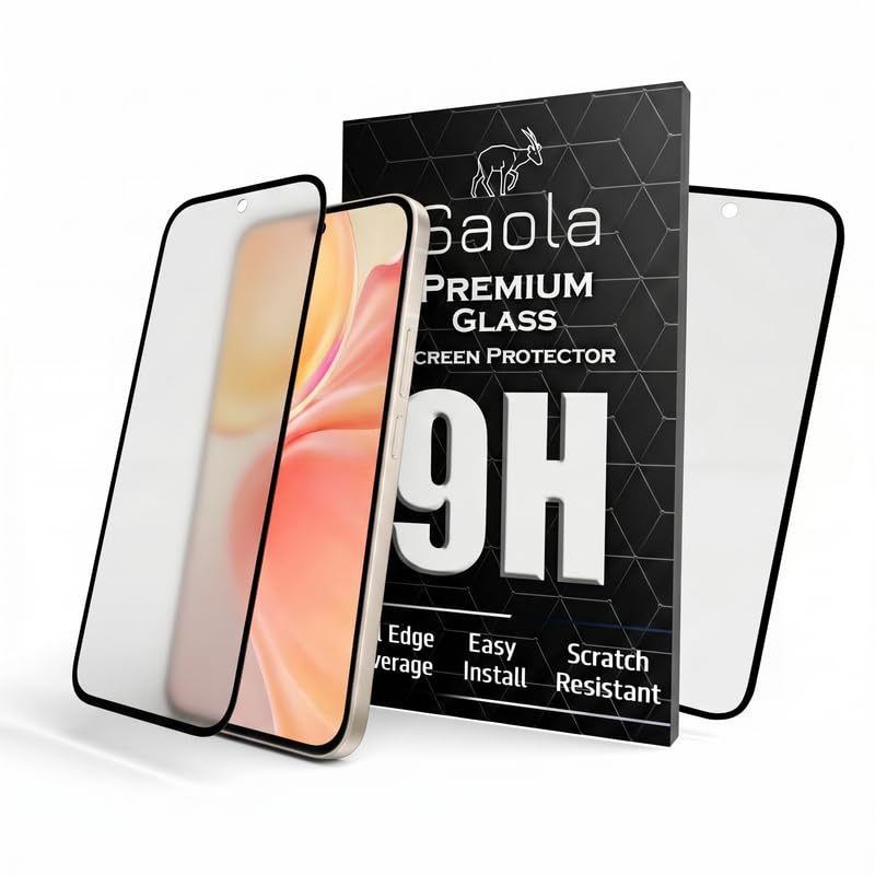 Image of Saola HD Matte Tempered Glass With 18H Hardness For Vivo V70 (PACK OF 1) with Hassle-less Installation Kit. Full screen Coverage. 6.59 inch