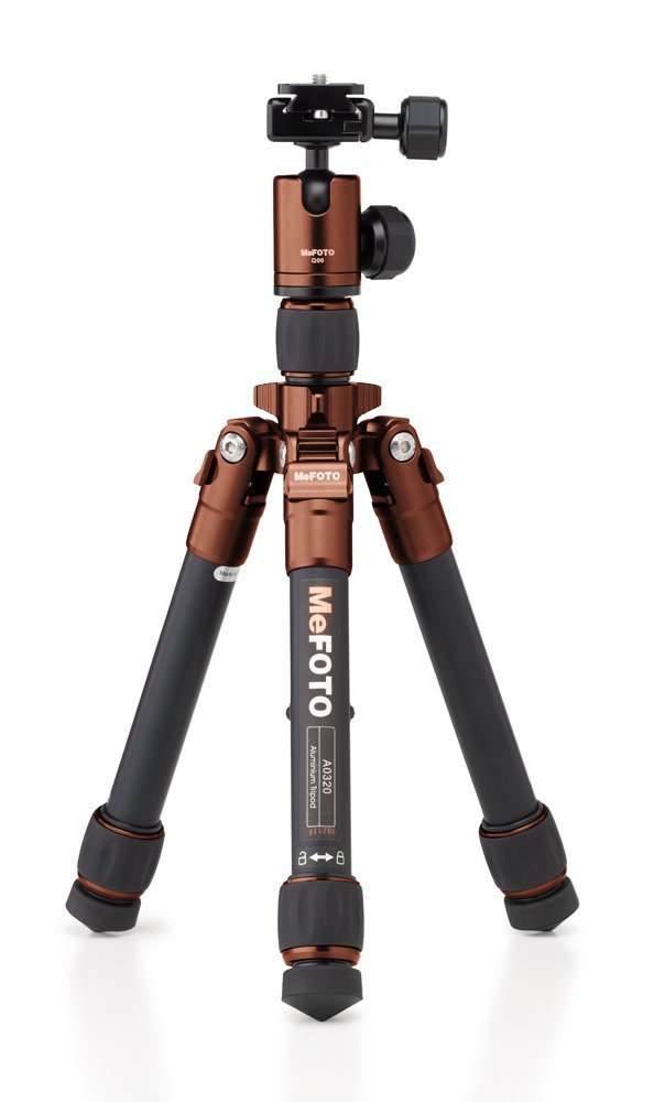 MeFOTO Classic Aluminum Daytrip Travel Tripod Kit - Chocolate (A0320Q00E)