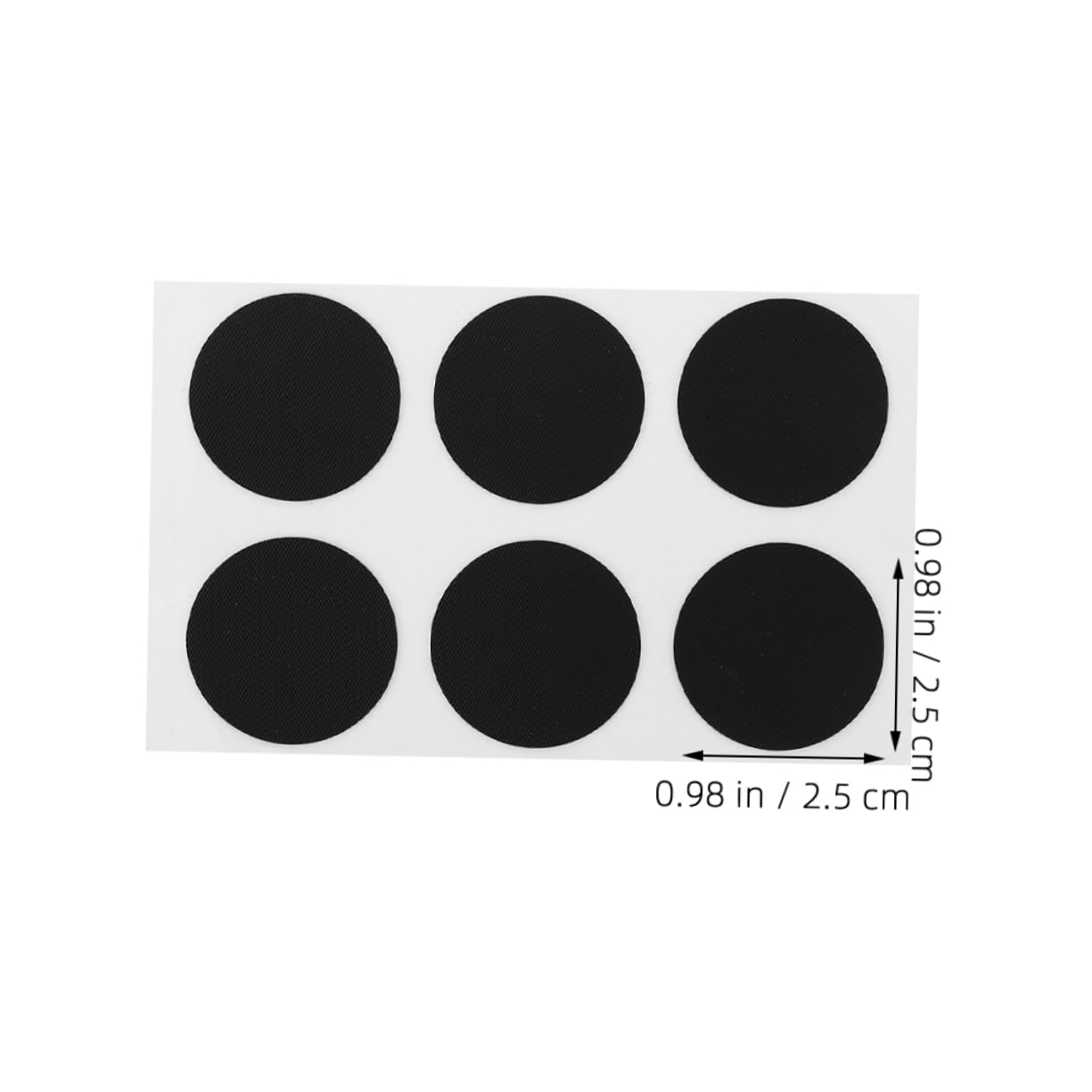 OUNONA Bicycle Tire Repair Kit 18-Piece Patch Set Self-Adhesive Patches Quick Efficient for Inner Tube Repairs