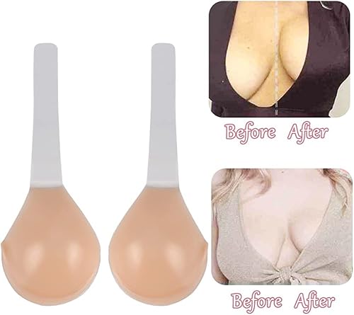 Miniatura 4 de Invisalift - Brasier invisible para levantar el aire, con adhesivo de silicona, cinta adhesiva de silicona oculta con correa