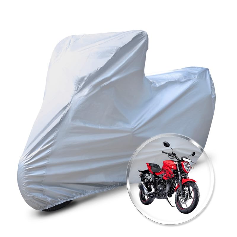 Image of Neodrift 'CrystalMax' Bike Cover for Suzuki Gixxer 250 SF (All-Weather Motorcycle Protection, Water & UV Resistant, Dustproof, Windproof).