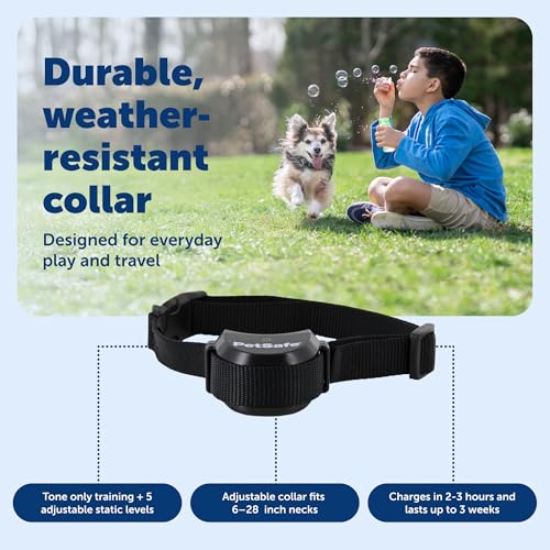 Miniatura 5 de Petsafe Stay Play - Valla Inalámbrica Compacta Para 2 Perros, Pantalla Lcd Para Ajustar El Límite Circular, Asegurar Hasta 3 4 De Área De Acres, Uso Para Todas Tus Mascotas, Sistema Portátil