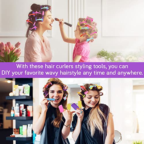 Set di 141 bigodini magnetici in plastica, 60