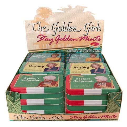 Golden Girls Stay Golden Mints 1.5 oz. Tin- Case of 18