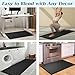 Artnice Kitchen Mats for Floor, 3/4 Inch Thick Memory Foam Anti Fatigue Mat, Non-Slip Standing Desk Mat, Waterproof Cushioned Kitchen Rugs for Home, Office, Sink, Laundry (17.3