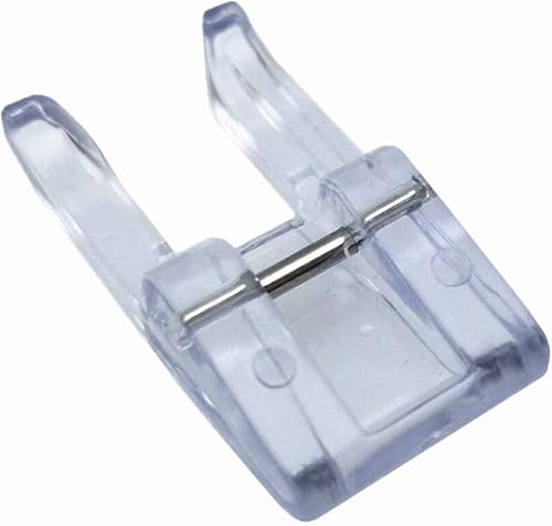 Miniatura 9 de YEQIN Overlock SA135 Prensatelas vertical para todos los cantantes a presión de vástago bajo Brother Babylock Euro-Pro Janome Kenmore Juki Blanco