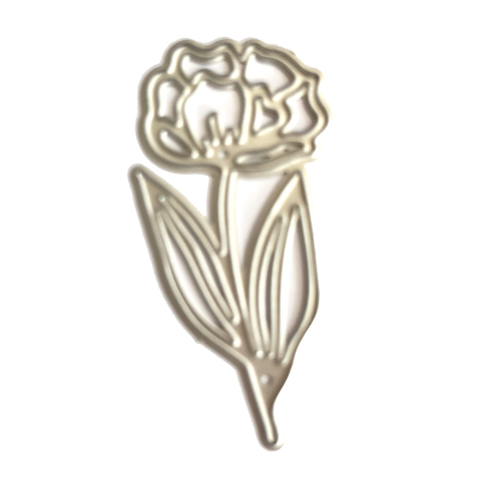 Oxxggkao 1Set Peony Metal Cutting Dies Scrapbooking Embossing Supplies for Children Girl Boys Cutting Dies for Cards