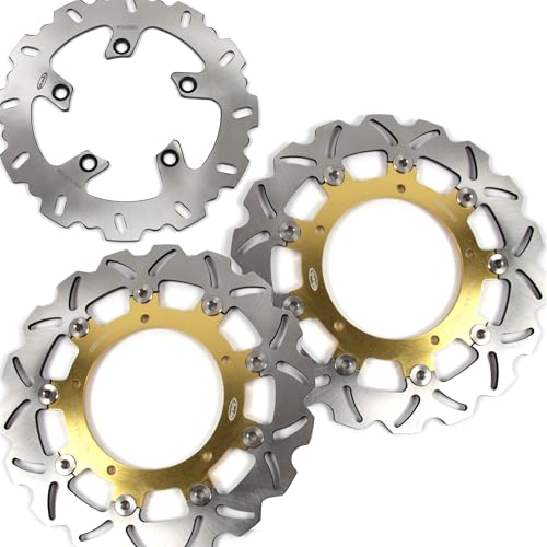 Disques de frein or pour FZ6 FAZER 2005 2006 2007 dotés de rotors robustes S2