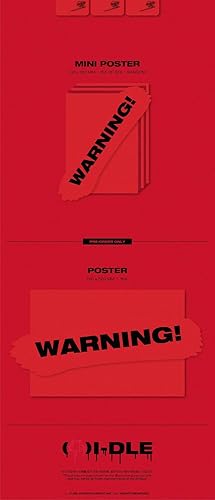 Miniatura 5 de G I-DLE I NEVER DIE 1st Full Album RiSKY Version 1p Poster+80p Booklet+1p Lyric Paper+1ea Sticker+1ea Secret Pocket 2p Photo Evidence 1p