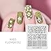 KADS Nail Stamp Template Nail plate All Kinds of Flowers & Leaves(FL052)
