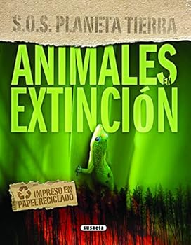 Hardcover Animales en extinción [Spanish] Book