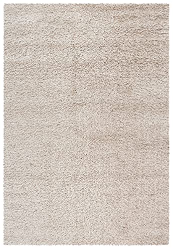 SAFAVIEH California Premium Shag Collection 8' x 10' Beige SG151 Non-Shedding Living Room Bedroom Dining Room Entryway Plush 2-inch Thick Area Rug SAFAVIEH California Premium Shag Collection 8' x 10' Beige SG151 Non-Shedding Living Room Bedroom Dining Room Entryway Plush 2-inch Thick Area Rug