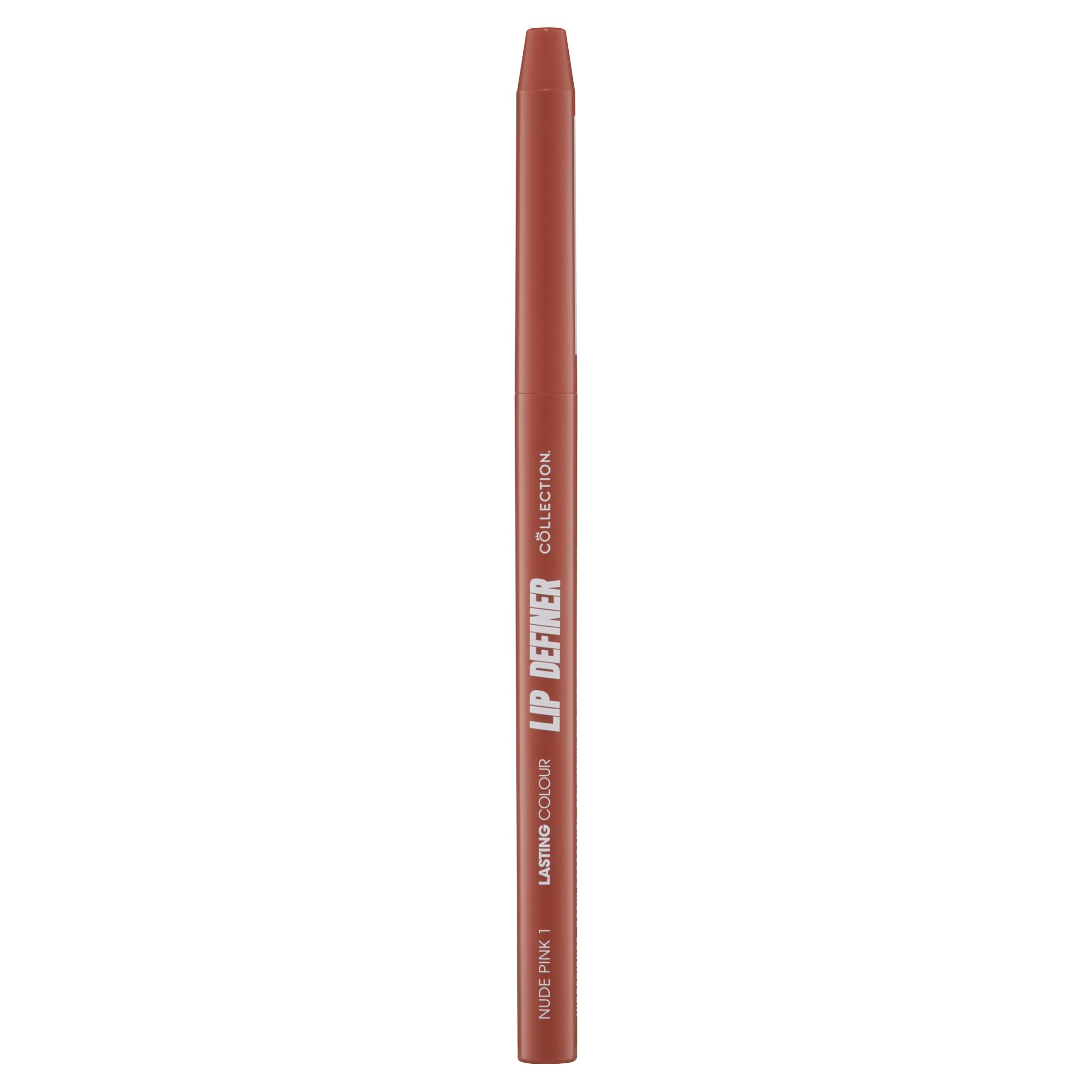 Collection Cosmetics Smooth, Long-Lasting, Lip Definer Pencil, 4.2g, Nude Pink