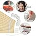 40 Pieces Natural Ear Candles Wax Removal, Beeswax Ear Wax Candles for Ear Candling Wax Removal, Ear Candling Candles for Ear Cleaning, Ear Wax Candling Ear Wax Removal Candle Ear Wax Removal Kit
