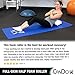 Cando-30-2341 Full-Skin PE Foam Roller For Muscle Restoration, Massage Therapy, Sport Recovery, And Physical Therapy. White, 6