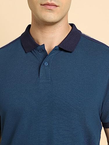 Image of Dennis Lingo - Solid Men's Cotton Polo Neck Regular Fit T-Shirt