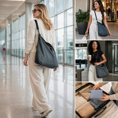 Fynarzel Packable Crossbody Tote