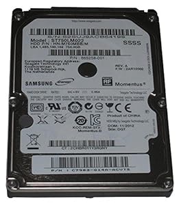 SAMSUNG M8 750GB HDD 5400rpm HN-M750MBB 6, 4cm 2, 5Z sATA II serial ATA 8MB cache 12ms