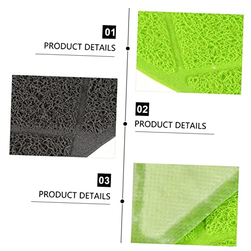 Balacoo 4 Pcs Cat Litter Mat Pet Feeder Placemat Cat Food Tray Mat Dog Dish Mat Pet Placemat Pet Mat Cat Placemat Drinks Cute Pvc Dog Placemat For Bowls Puppy Feeding Placemat Puppy Mat #TOP7