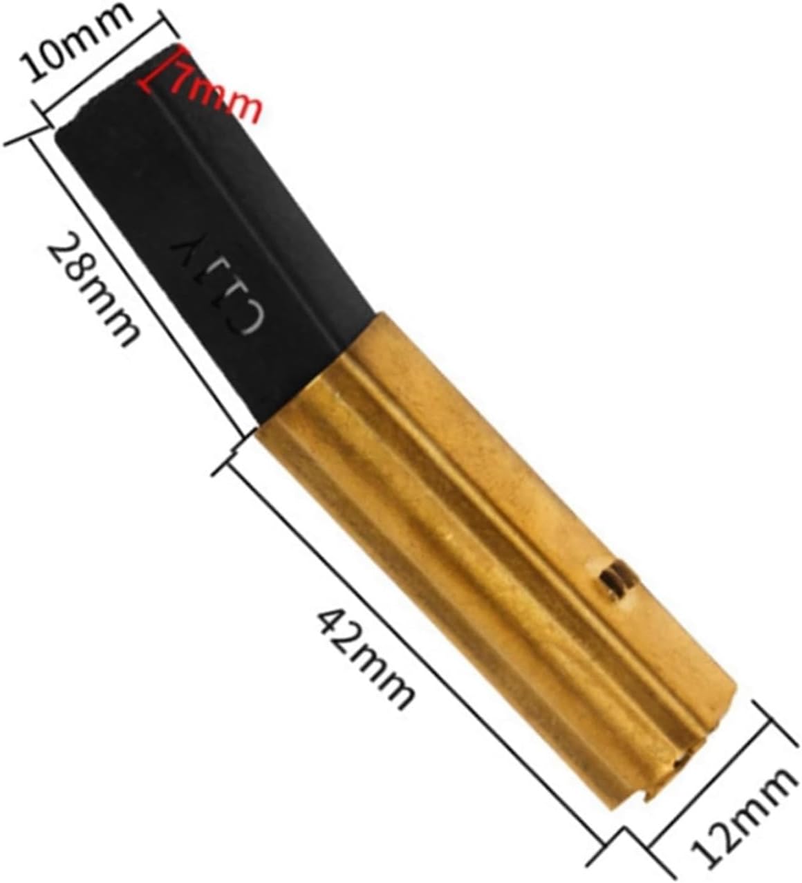Motor Brush for Industrial Vacuum Cleaner Motor Brush BF501 BF502 BF822 Repair Part 20Pcs