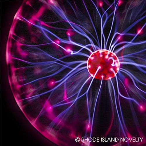 Rhode Island Novelty 8" Red Plasma Ball